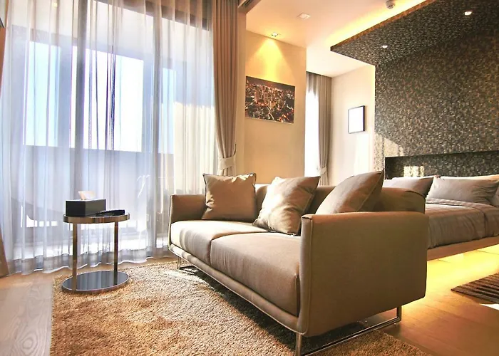 아파트 Luxurious & Romantic In The Heart Of Bkk#h Mrt/bts! *