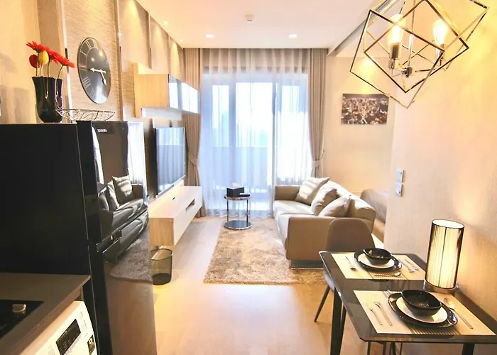 아파트 Luxurious & Romantic In The Heart Of Bkk#h Mrt/bts!